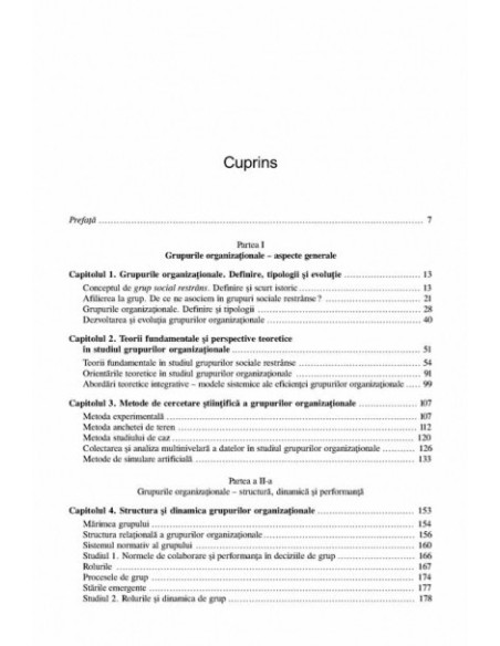 Grupurile în organizații