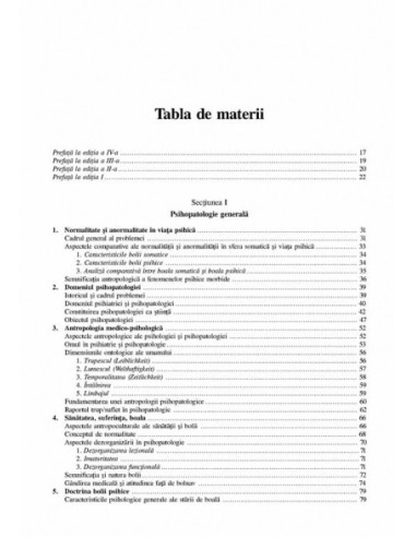 Tratat de psihopatologie (ediţia a... Tratat de psihopatologie (ediţia a...
