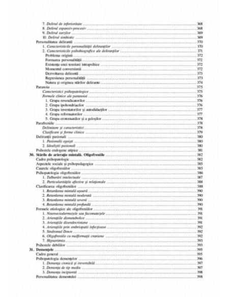 Tratat de psihopatologie (ediţia a IV-a revăzută şi adăugită)