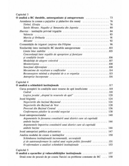 Guvernarea bunurilor comune. Evoluția instituțiilor pentru acțiunea colectivă
