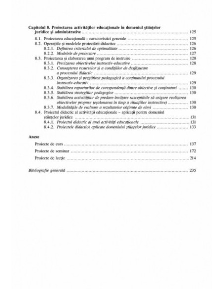 Didactica știintelor juridice și administrative