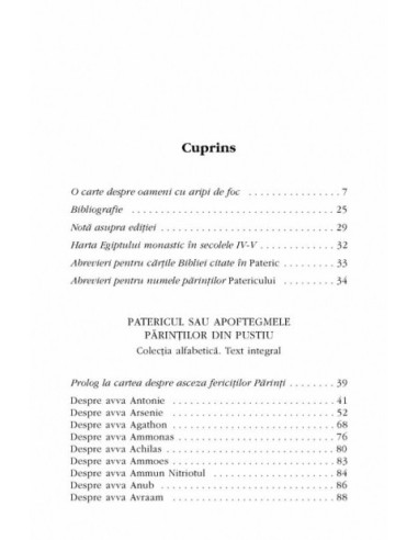 Patericul sau Apoftegmele Părinților... Patericul sau Apoftegmele Părinților...