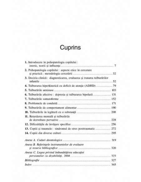 Psihopatologia copilului. Fundamente