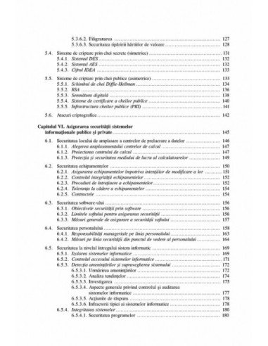 Protecția și securitatea informațiilor Protecția și securitatea informațiilor