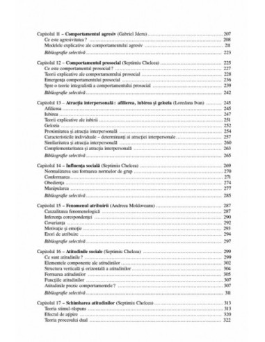 Psihosociologie. Teorii, cercetări,...