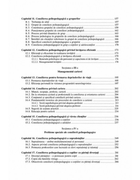 Consiliere psihopedagogică. Baze teoretice și sugestii practice (ediţia a II-a revăzută şi adăugită)