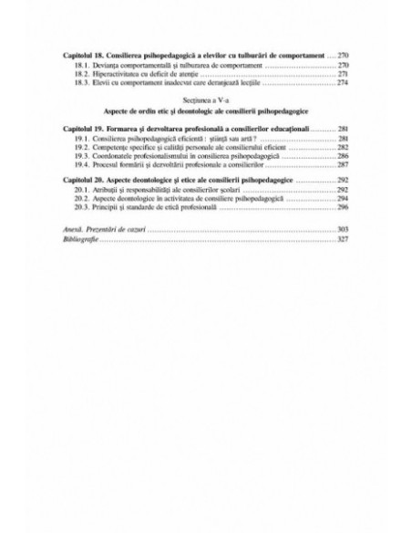 Consiliere psihopedagogică. Baze teoretice și sugestii practice (ediţia a II-a revăzută şi adăugită)