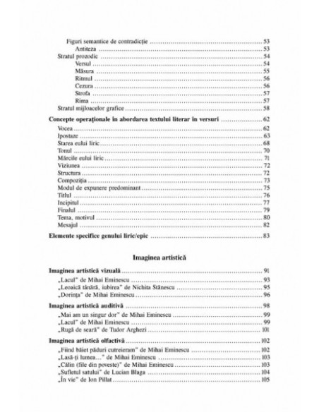Textul literar în versuri. Compuneri şi teste
