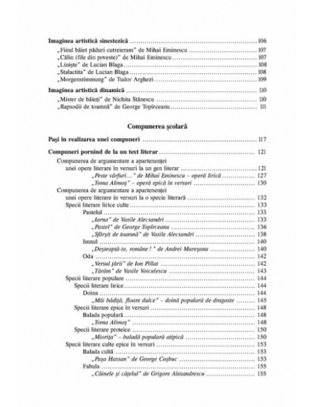 Textul literar în versuri. Compuneri şi teste