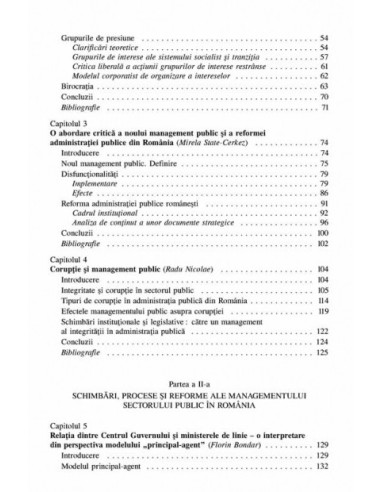 Management public în România Management public în România
