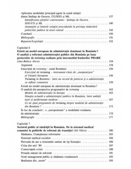 Management public în România