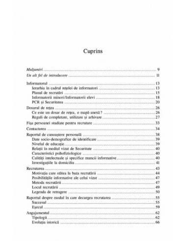 Informatorul. Studiu asupra...