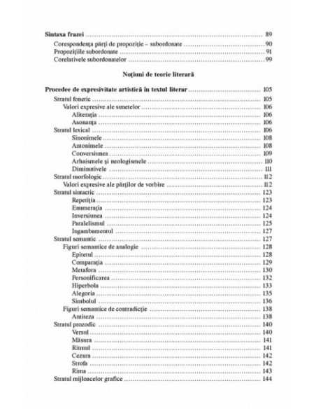 Limba română. Ghid pentru tezele semestriale