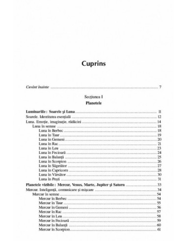 Primul pas spre horoscop. Planete şi...