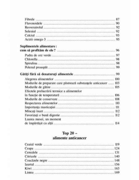 Alimentația preventivă împotriva cancerului