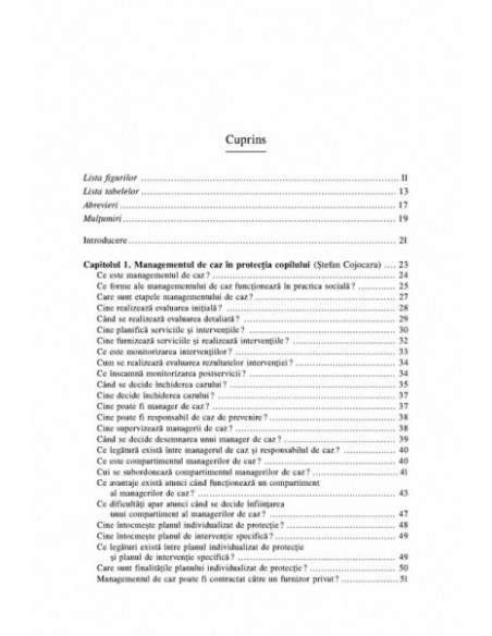 Managementul de caz în protecţia copilului