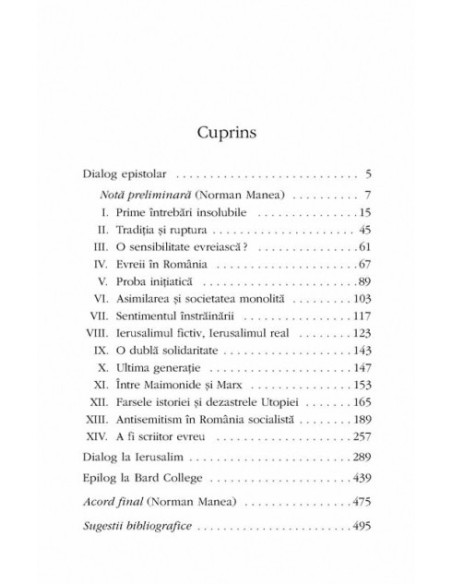 Sertarele exilului. Dialog cu Leon Volovici