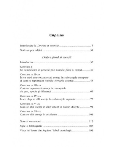 Despre fiind și esență