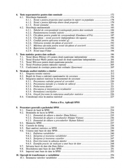 Statistică pentru psihologie. Teorie și aplicații SPSS (ediţia a II-a revăzută şi adăugită)