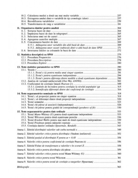 Statistică pentru psihologie. Teorie și aplicații SPSS (ediţia a II-a revăzută şi adăugită)