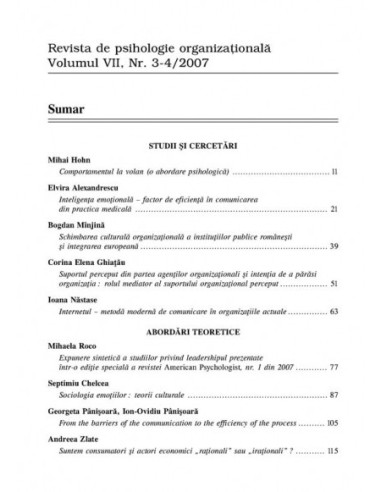 Revista de Psihologie... Revista de Psihologie...