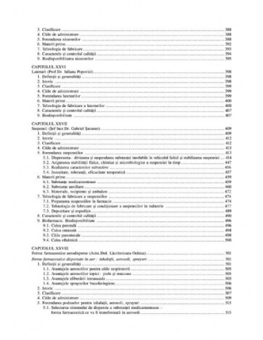 Tehnologie farmaceutică (Volumul 2) Tehnologie farmaceutică (Volumul 2)