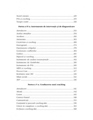 Dicţionar de coaching