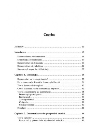 Democratizarea. O introducere critică