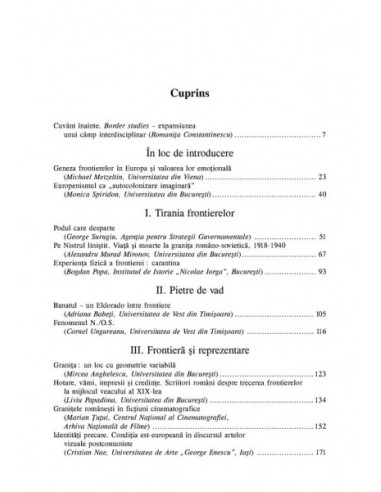 Identitate de frontieră în Europa...