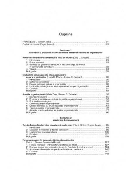 Psihologie organizațional-managerială. Tendințe actuale