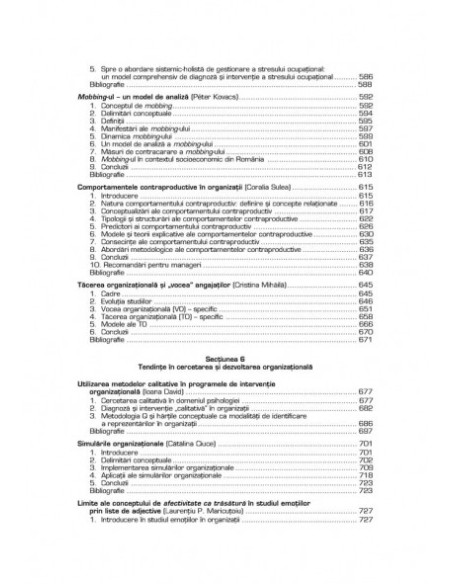 Psihologie organizațional-managerială. Tendințe actuale