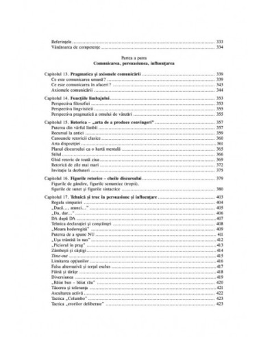 Tratat de comunicare şi negociere în...