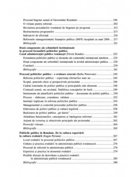 Managementul politicilor publice. Transformări și perspective