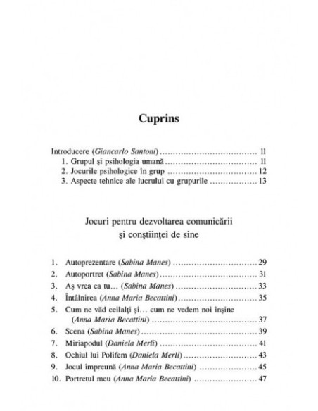 83 de jocuri psihologice pentru animarea grupurilor
