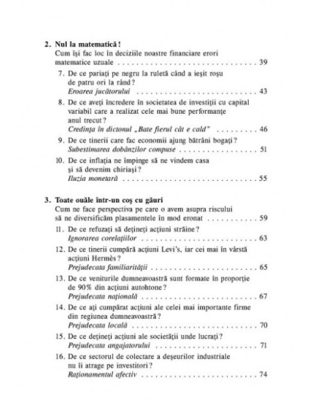 50 de experimente în psihologie privind economiile şi investiţiile. Cum să iei cele mai bune decizii financiare