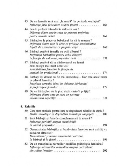 150 de experimente pentru cunoaşterea sexului opus. Psihologia feminină şi psihologia masculină