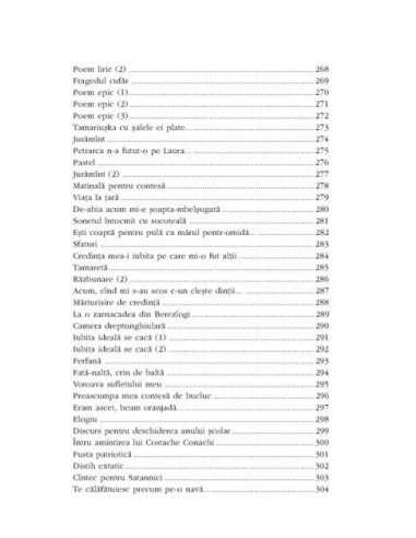 Opere II. Submarinul erotic