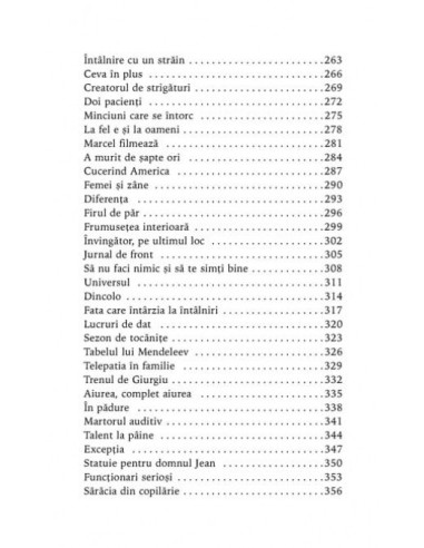 Alte povestiri la cafeaua de dimineață