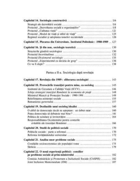 O istorie subiectivă în sociologia românească din 1944 până în prezent