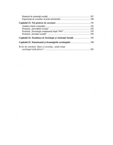 O istorie subiectivă în sociologia... O istorie subiectivă în sociologia...