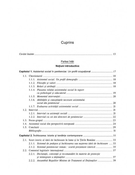 Asistenţa socială în penitenciar