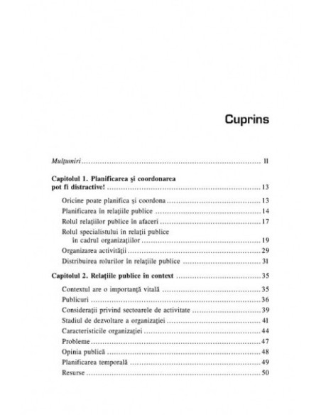 Planificarea și managementul campaniilor de relații publice