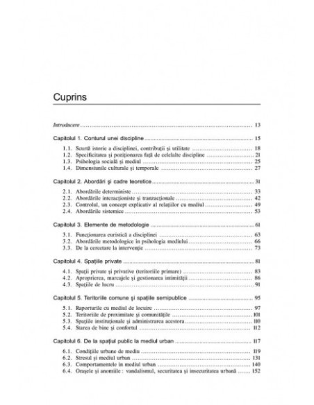 Introducere în psihologia mediului
