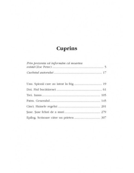 Șase feluri de a muri