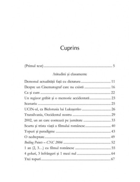 4 decenii, 3 ani și 2 luni cu filmul românesc