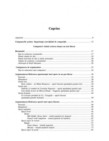 Compunerile şcolare