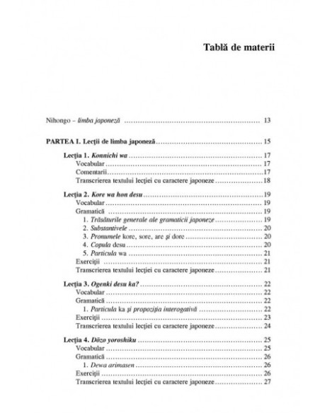 Limba japoneză. Manual practic