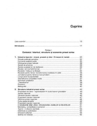 Presa scrisă. O introducere critică Presa scrisă. O introducere critică