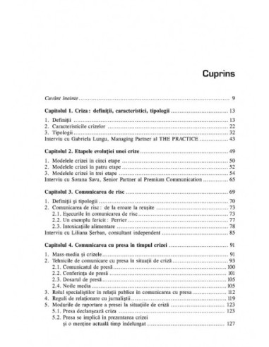 Comunicarea de criză. Tehnici și...