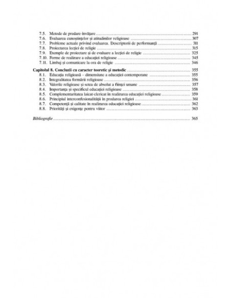 Educația religioasă. Repere teoretice și metodice